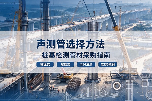永顺声测管选型标准