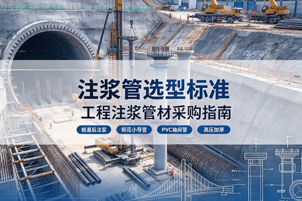 永顺注浆管选型标准