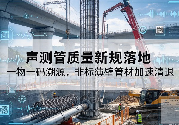 永顺声测管质量新规落地，一物一码溯源，非标薄壁管材加速清退