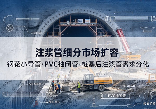 永顺注浆管细分市场扩容，隧道钢花小导管、PVC 袖阀管、桩基后注浆管需求分化